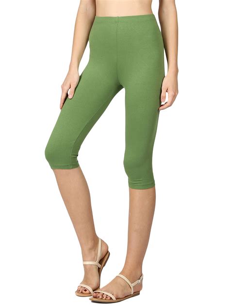 cotton spandex capri leggings|best cotton capri leggings.